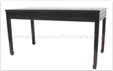 Chinese Furniture - ffp3ddesk -  Desk with 3 drawers plain design - 60" x 30" x 31"