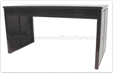Chinese Furniture - ffp3sdesk -  Desk Plain Design with 3 drawers and side panels - 60" x 30" x 31"