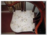 Rosewood Furniture - ffcushion1 -  Silk cushions ( carver ) . Tailored to fit any of our chairs. See Silk Colours - 0" x 0" x 0"