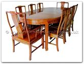 Product ff7055l -  Dining table Longlife design with 2 and 6 chairs 