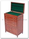 Product ff7368p -  Cutlery cabinet plain design - All Drawers Felt Lined 