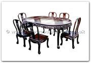 Product ffhfd031 -  Rosewood Dining Table with 6 chairs 