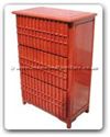 Product ffinv24558che -  Chest with 3 drawers bamboo style 