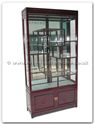 Product ffpsd40dis -  Display cabinet plain design with sides door with spot light and mirror back 