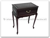 Product ffq24ser -  Queen Ann Legs Serving Table With Drawer 