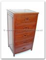 Product ffrpchest -  Chest of 5 drawers with carved handle 
