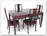 Product ffsq54dinl -  Sq Dining Table Longlife Design With 4 Chairs 