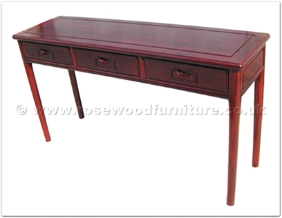 Rosewood Furniture Range  - ff116r26ms - Ming style serving table with 3 drawers