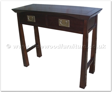 Rosewood Furniture Range  - ff137r6ser - Shinto style serving table - 2 drawers