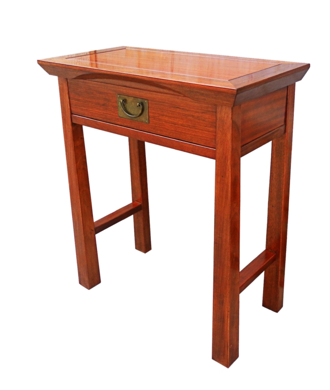 Rosewood Furniture Range  - ff207r22ser - shinto style serving table w/1 drawer