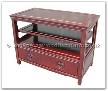 Rosewood Furniture Range  - ff30e45tv - T.v. cabinet with 1 drawer longlife design