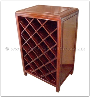 Rosewood Furniture Range  - ff41e59win - Wine case plain design