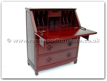 Rosewood Furniture Range  - ff7023l - Writing desk with 4 drawers longlife design