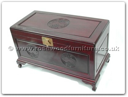 Rosewood Furniture Range  - ff7029l - Chest longlife design with camphorwood lined