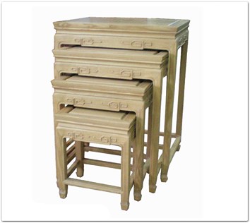 Rosewood Furniture Range  - ff7044a - Ashwood nest table key design