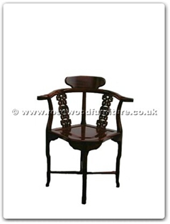 Rosewood Furniture Range  - ff7051 - Corner chair longlife design excluding cushion