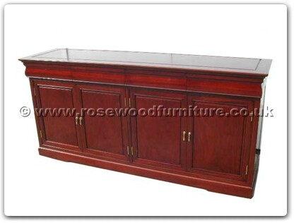 Rosewood Furniture Range  - ff7109e - European style buffet with 4 drawers and 4 doors