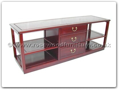 Rosewood Furniture Range  - ff7322p - T.v. and hi-fi cabinet plain design