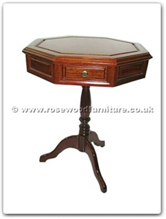 Rosewood Furniture Range  - ff7334 - Octagonal side table