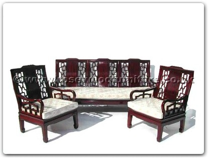Rosewood Furniture Range  - ff7339p - High back sofa arm chair plain design excluding cushion
