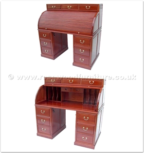 Rosewood Furniture Range  - ff7346p - Roll top desk