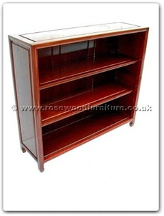 Rosewood Furniture Range  - ff7347 - Bookcase Open Front 36 inch x 12 inch x 36 inch