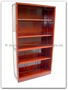 Rosewood Furniture Range  - ff7348 - Bookcase Open Front 40 inch x 12 inch x 72 inch