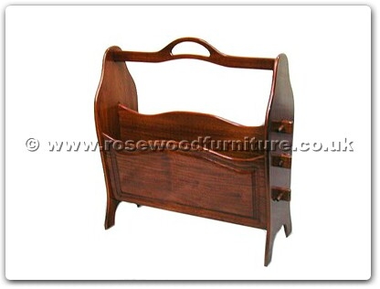 Rosewood Furniture Range  - ff7366p - Magazine rack plain design