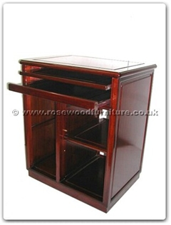 Rosewood Furniture Range  - ff7425bb - Computer desk - base only