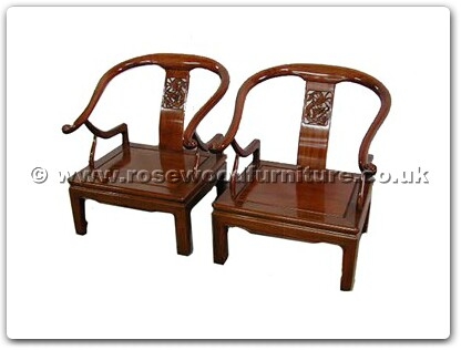 Rosewood Furniture Range  - ff7434d - Ox bow sofa chair dragon design
