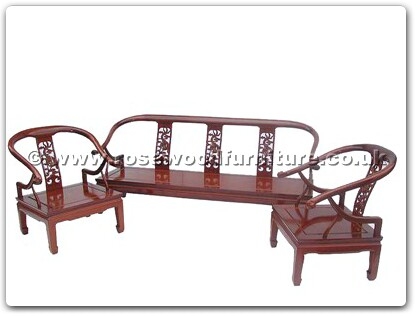 Rosewood Furniture Range  - ff7434fd - Sofa set dragon design set of 3