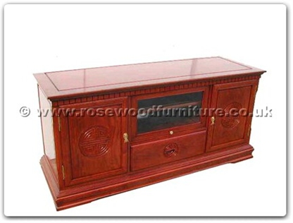 Rosewood Furniture Range  - ff7471el - European style t.v.cabinet longlife design