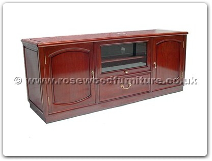 Rosewood Furniture Range  - ff7471p - T.v. cabinet plain design
