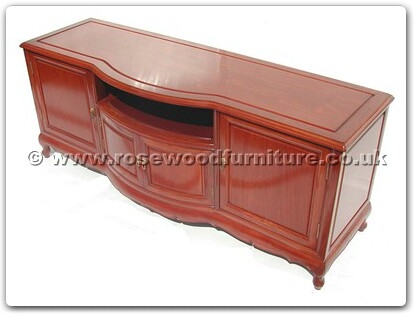 Rosewood Furniture Range  - ff7603 - Queen ann legs t.v. cabinet