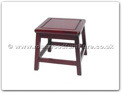 Rosewood Furniture Range  - ff7612 - Sq stool 13 x 13 x 12