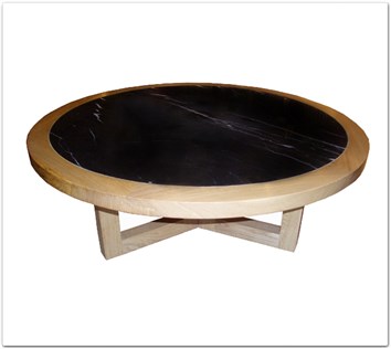 Rosewood Furniture Range  - ff8012a - Ashwood marble top round coffee table