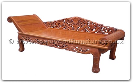 Rosewood Furniture Range  - ffclgd - Chaise lounge grape design