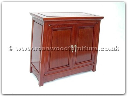 Rosewood Furniture Range  - ffepcab - Small cabinet Flower and Bird