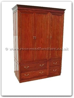 Rosewood Furniture Range  - ffeurwar - European style wardrobe set of 5