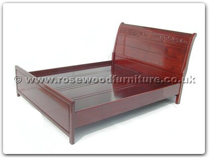 Rosewood Furniture Range  - fffcbed - Queen size bed french carved