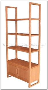 Rosewood Furniture Range  - ffff8009a - Ashwood bookcase - 2 doors