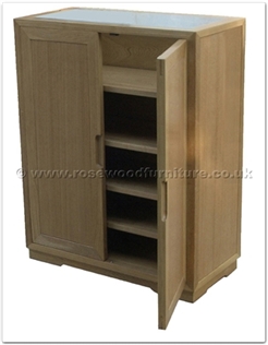 Rosewood Furniture Range  - ffff8014a - Ashwood glass top shoes cabinet