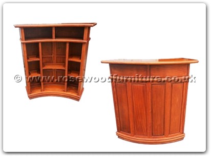Rosewood Furniture Range  - ffgpbcount - Counter of bar plain design