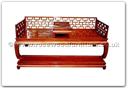 Rosewood Furniture Range  - ffhfb010 - Rosewood Luohan Bed 2Pcsith Set