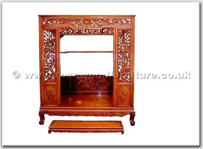 Rosewood Furniture Range  - ffhfb022 - Rosewood Bed（including the stand）