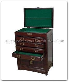 Rosewood Furniture Range  - ffhfc041 - Rosewood Silverware Cabinet