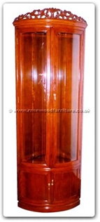 Rosewood Furniture Range  - ffhfc060 - Rosewood Display Cabinet