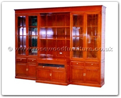Rosewood Furniture Range  - ffhfc061 - Rosewood Wall Unit
