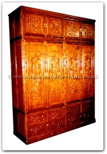 Rosewood Furniture Range  - ffhfc065 - Rosewood wardrobe