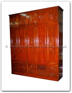 Rosewood Furniture Range  - ffhfc067 - Rosewood Wardrobe